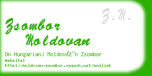 zsombor moldovan business card